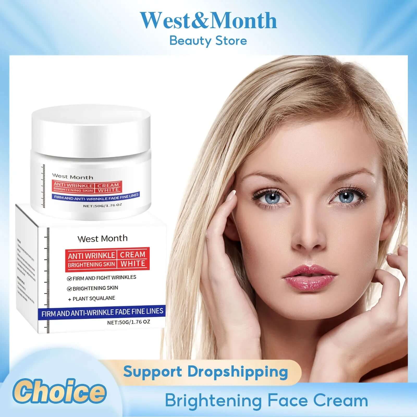 Brightening Face Cream Fade Blemish Glowing Moisturizing Firming Lightening Dark Rejuvenating Hydrating Korean Skin Care Product - The Skin Essence