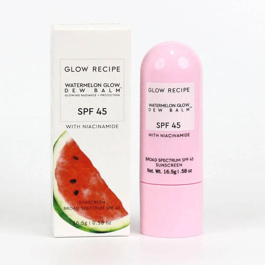 Glow Recipe Whatmelon Sunblock SPF 45 Protec Anti - UVA/UVB Moisturizing Organic Sunscreen Cream - The Skin Essence