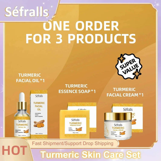 Séfralls Turmeric Skincare - Firming, Long - lasting moisturizing Cream - The Skin Essence