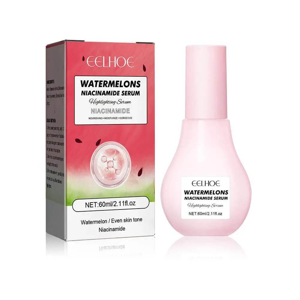 Watermelon Glow Niacinamide Moisturize Serum,Moisturizing Facial Serum W/ Hyaluronic Acid Vitamin E,Hydrating Brighten Skincare - The Skin Essence